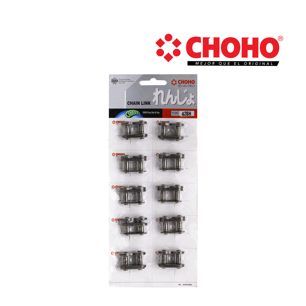 CANDADO DE CADENA CHOHO 428H 
(BLISTER X 10)