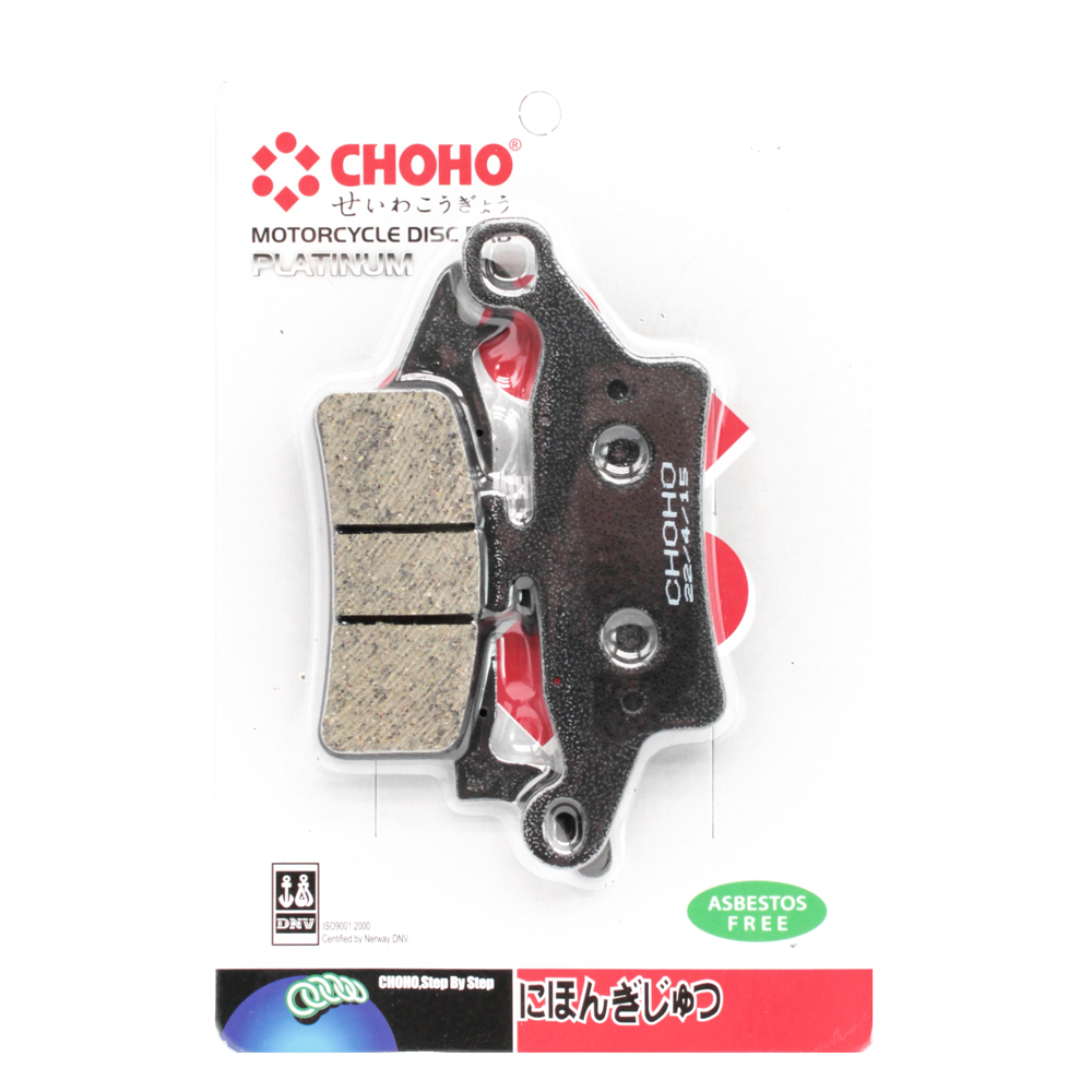 PASTILLA DE FRENO CHOHO 
DEL. SCOOTER ZUMA 125, 
YW 125, BWS 125 2010