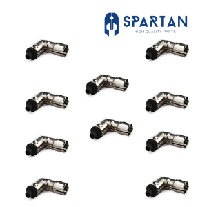 CAPUCHON DE BUJIA METALICO (X10)