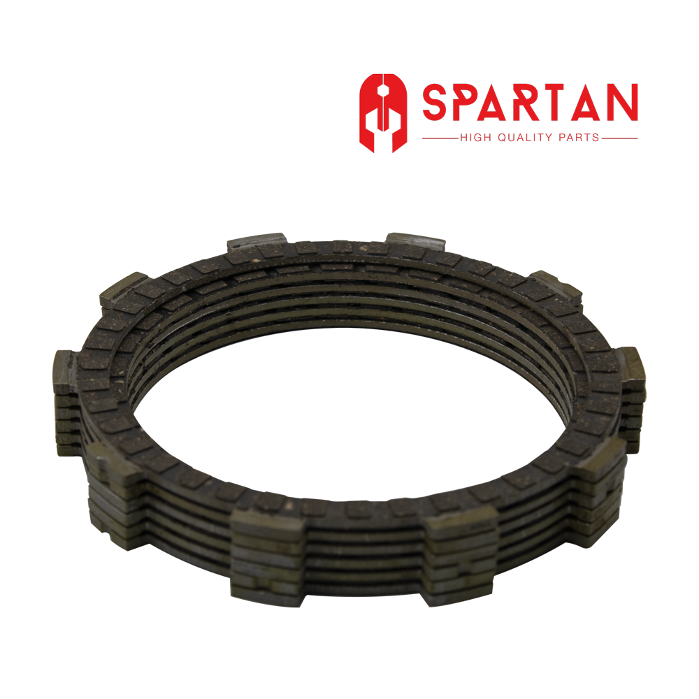 DISCOS DE EMBRAGUE SPARTAN PULSAR 180 (5 DISCOS + 1 DISCO DELG.)