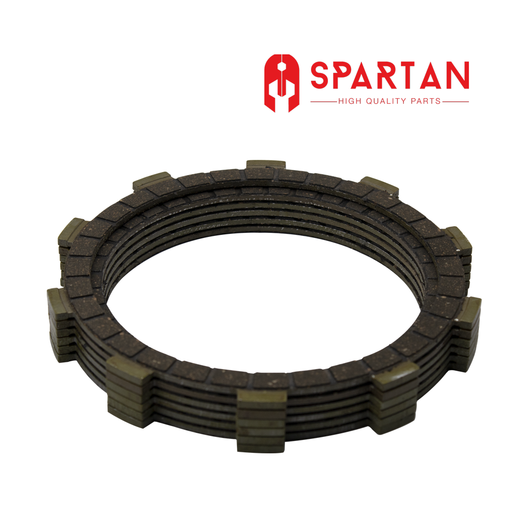 DISCOS DE EMBRAGUE SPARTAN PULSAR 220 F/S/SS (5 DSICOS + 1 DISCO DELG.)