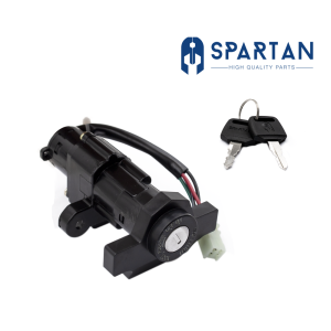 CHAPA DE CONTACTO SPARTAN BOXER CT 100, PLATINO 110 (4 CABLES)