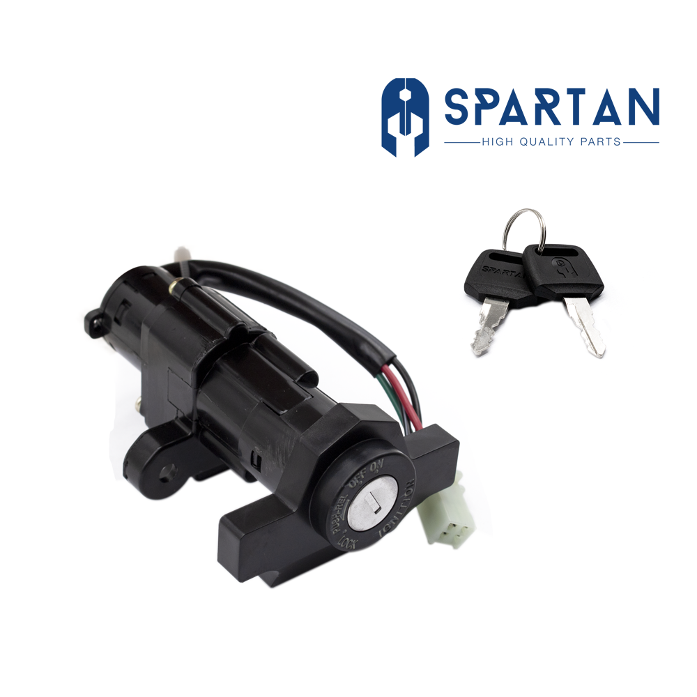CHAPA DE CONTACTO SPARTAN BOXER CT 100, PLATINO 110 (4 CABLES)