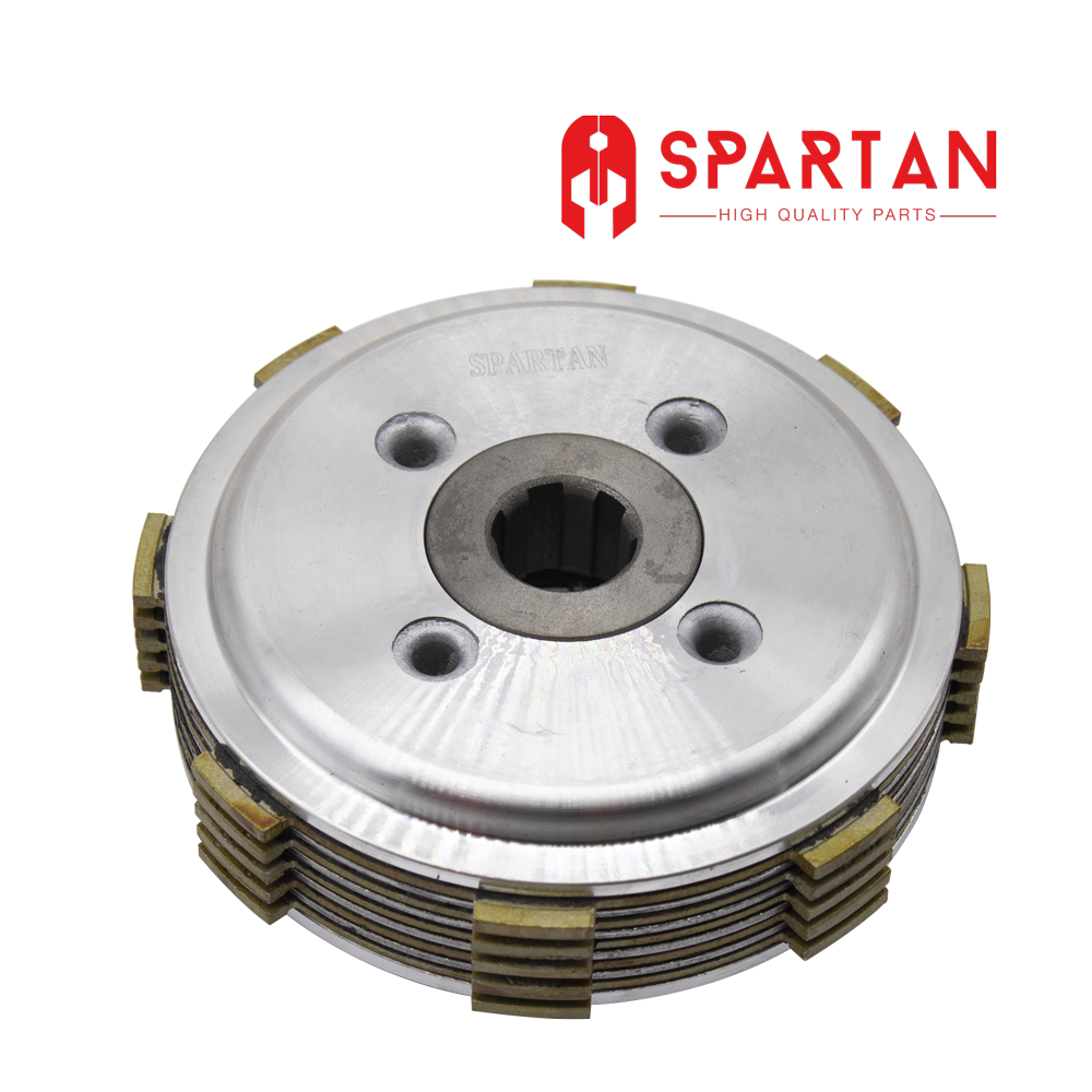 BASE CON DISCOS DE EMBRAGUE SPARTAN CG 125 (4H) (5 DISCOS)