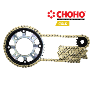 KIT CHOHO CB 190R 45T/14T 428H -132L GOLD