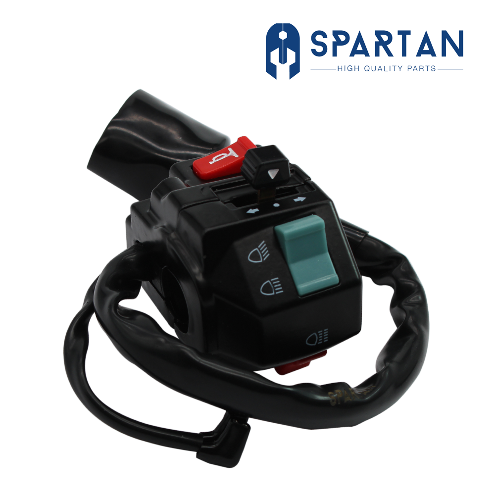 COMANDO SPARTAN IZQUIERDO AKT TTR 125/150/180, TTX 200 (10 CABLES)