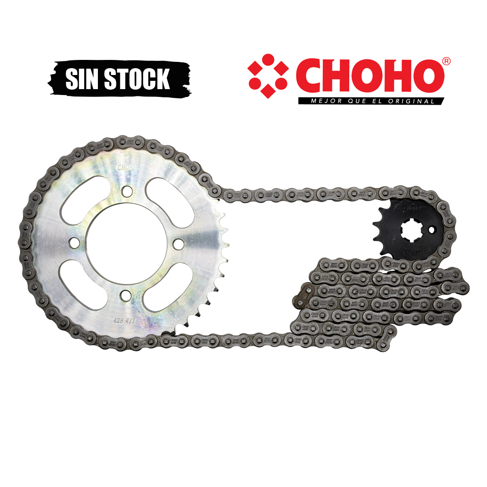 KIT CHOHO CRYPTON T-115 NEW 41T/15T-428H-120L