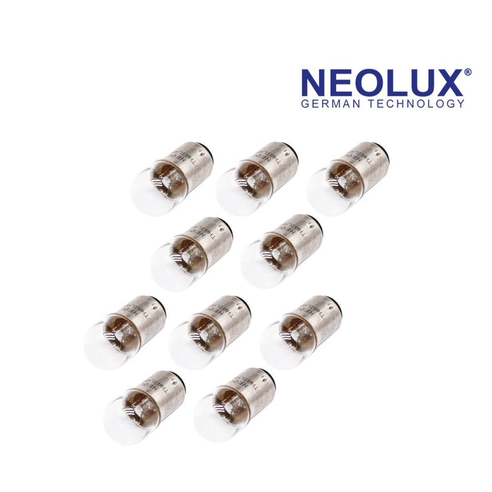 FOCO NEOLUX R5W N209 BA15D 12V 5W DIRECCIONAL SIN POLARIDAD (X 10 UNDS.)