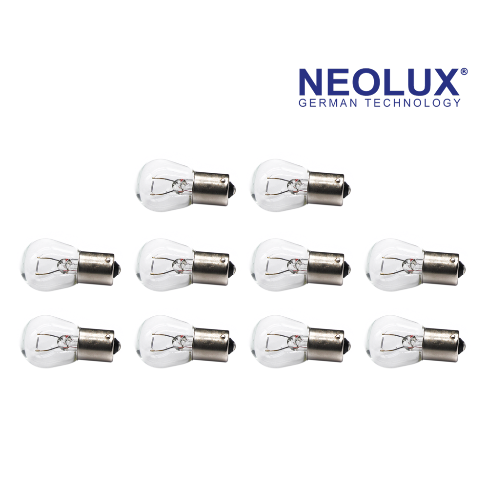 FOCO NEOLUX P21W N382 BA15S 12V 21W 460LM LUZ DE POSICION, DIRECCIONAL (X 10 UNDS.)