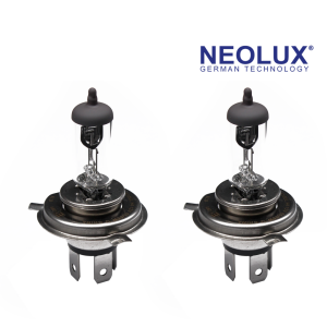 FOCO NEOLUX H4 N472EL-2SCB 12V 60/55W P43T 1600K HALOGENO 50% LUZ EXTRA (X 2 UNDS.)