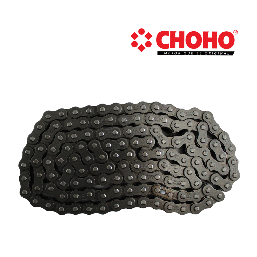 CADENA CHOHO BUJE SOLIDO 428HS-132L