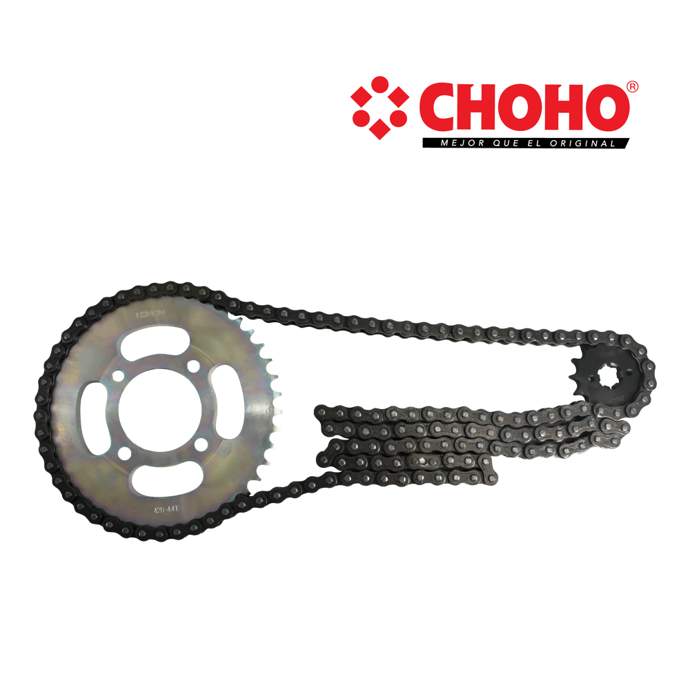 KIT CHOHO APACHE RTR 180 44T/14T-428H-138L