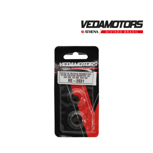 RETEN DE VALVULA VEDAMOTORS VITON (CAUCHO) CB/CBF/XR 150, CBX 250, XR 250, XRE 300