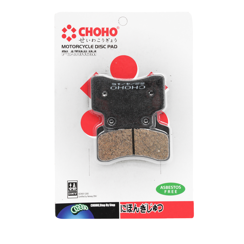 PASTILLA DE FRENO CHOHO DEL. SCOOTER UM 125, HEROISM 125, ZX 150R