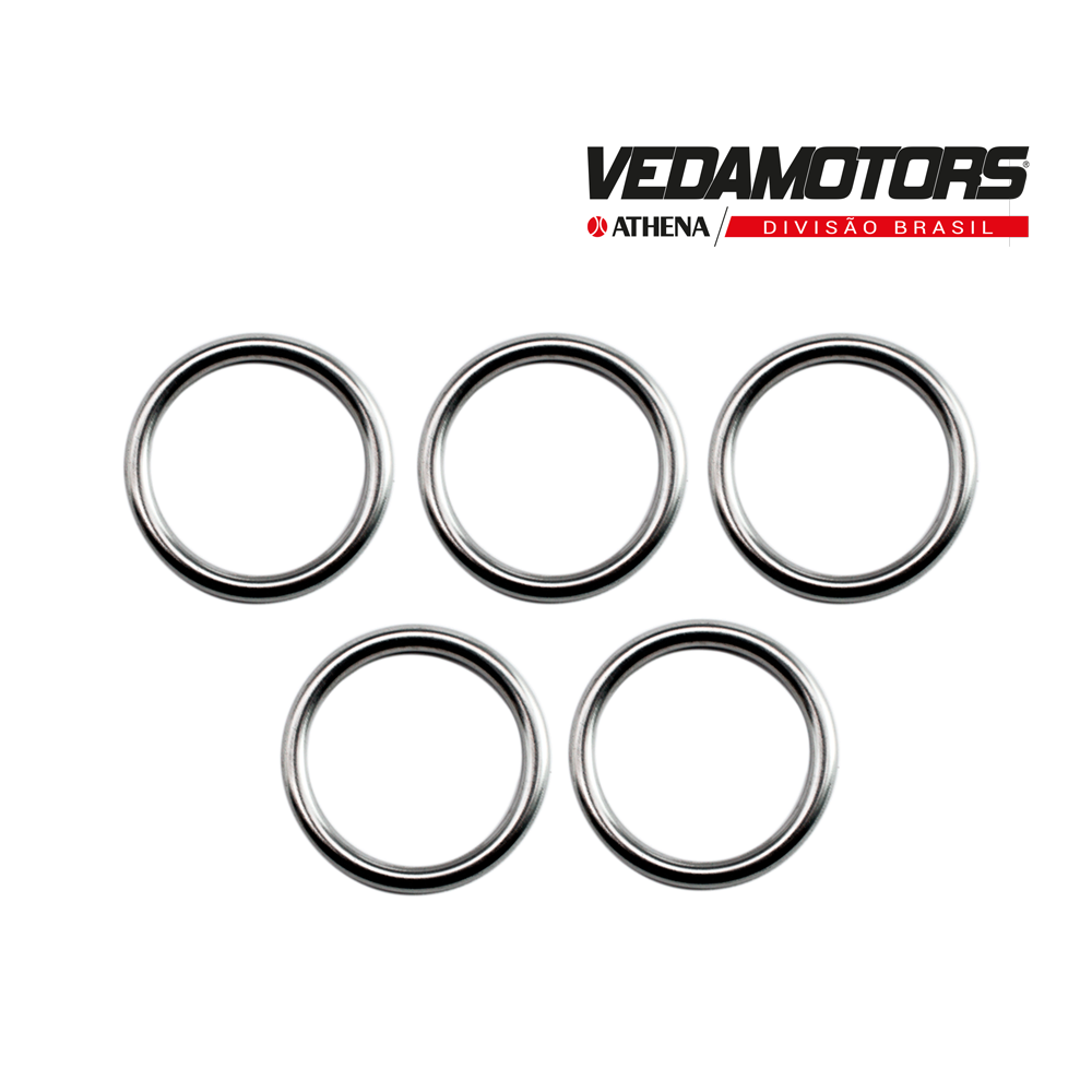 ANILLO VEDAMOTORS METAL COLECTOR ESCAPE Ø32 CG 125/200