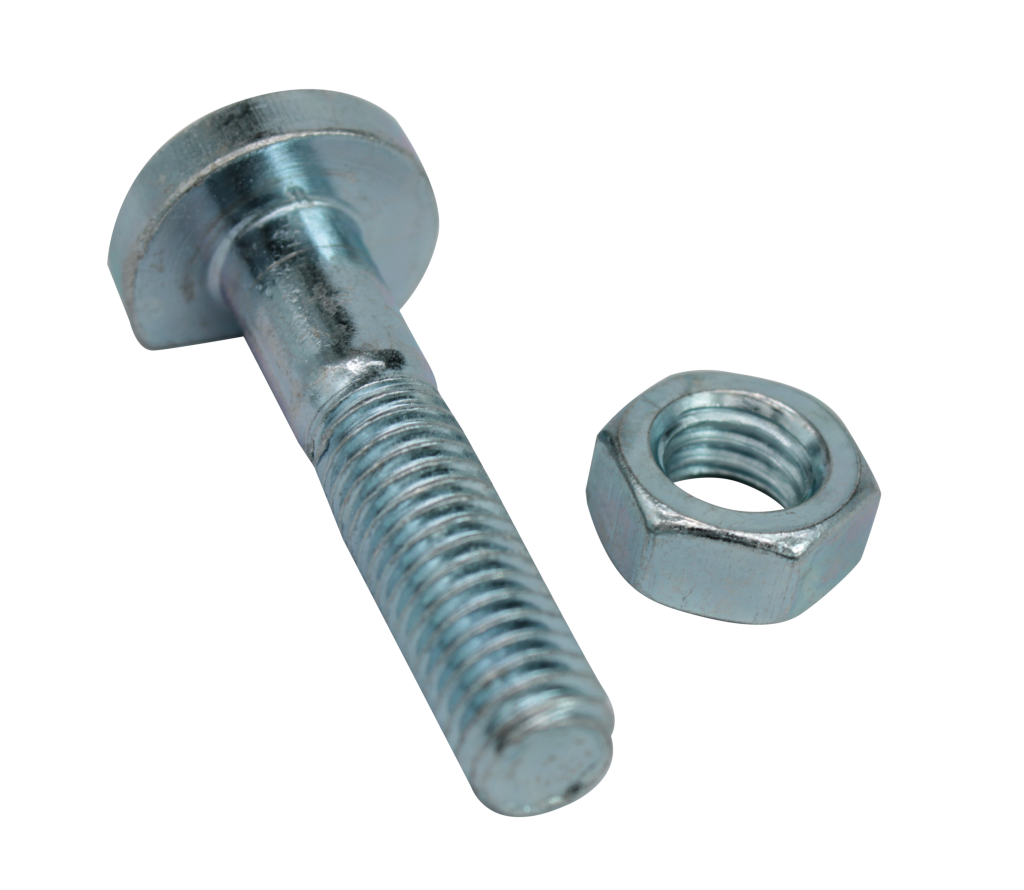 TORNILLO Y TUERCA PORTA CATALINA GN 125, BROS CHINA, PULSAR M8 (X50)