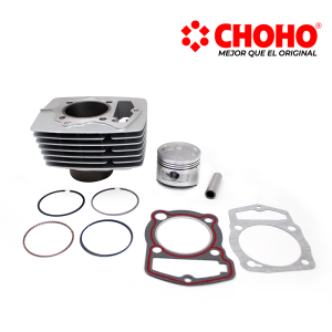 CILINDRO CHOHO COMPLETO CB 200 REFRIG. AIRE Ø62.5  PIN 15 196CC