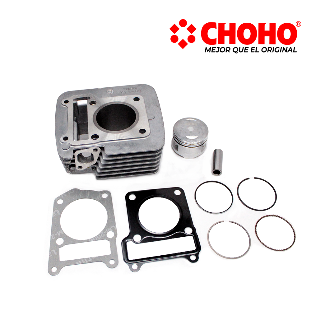 CILINDRO CHOHO COMPLETO YBR 125/XTZ 125 REFRIG. AIRE Ø54 PIN 15 123CC