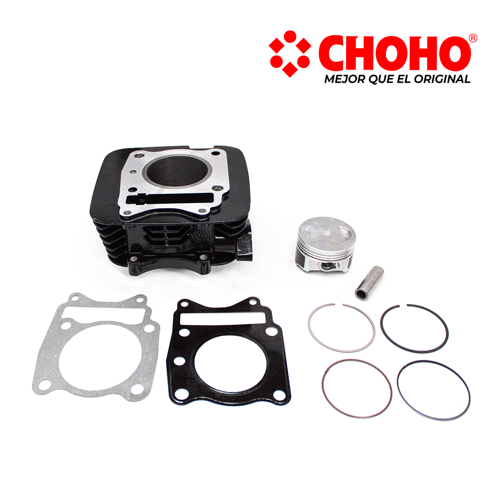 CILINDRO CHOHO COMPLETO APACHE RTR 180 2V REFRIG. AIRE Ø62.5 PIN 15