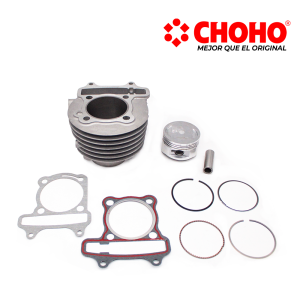 CILINDRO CHOHO COMPLETO SCOOTER DS 150, GY6 150 REFRIG. AIRE Ø57.5 PIN 15 149CC
