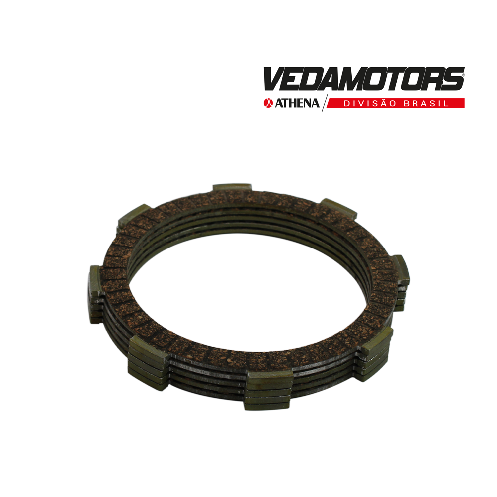 DISCOS DE EMBRAGUE VEDAMOTORS CB/CBF 150, XR 150L, XRE 190