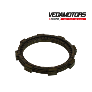 DISCOS DE EMBRAGUE VEDAMOTORS POP 110i, BIZ 110i (3 DISCOS + 1 DISCO DELG.)