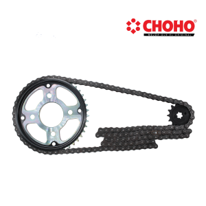 KIT CHOHO BUJE SOLIDO PULSAR 135LS, PULSAR 125NS 42T/14T 428HS-132L C/PROTECTOR