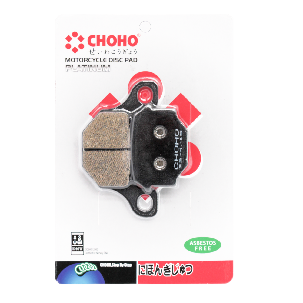 PASTILLA DE FRENO CHOHO DEL. GN 125, GS 125, GL (CHINAS) (1113)